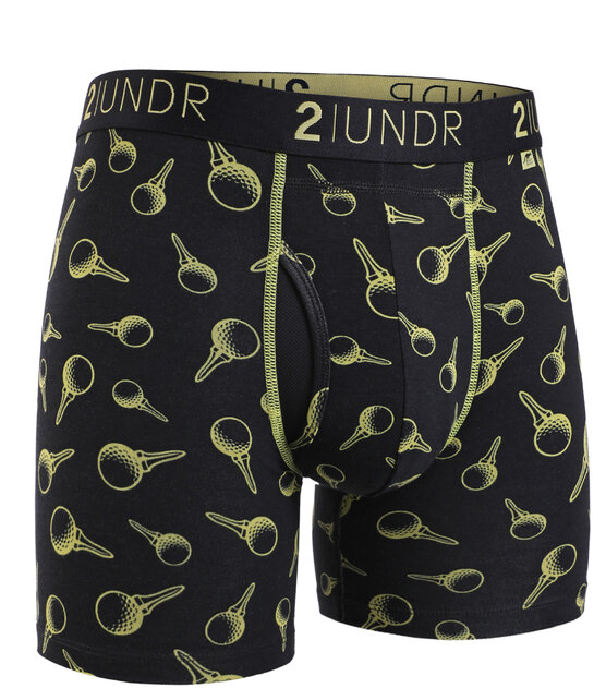 2UNDR SWING SHIFT Boxer Brief - Gold Tees