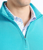Robert Graham Troland L/S Polo - Peacock Blue
