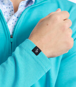 Robert Graham Troland L/S Polo - Peacock Blue