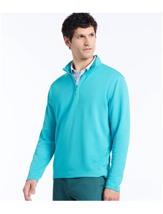 Robert Graham Troland L/S Polo - Peacock Blue