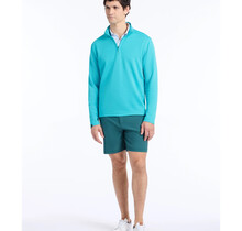 Robert Graham Troland L/S Polo - Peacock Blue