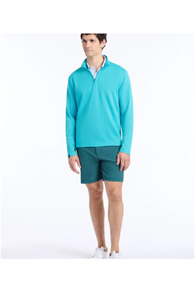 Robert Graham Troland L/S Polo - Peacock Blue