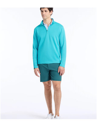 Robert Graham Troland L/S Polo - Peacock Blue