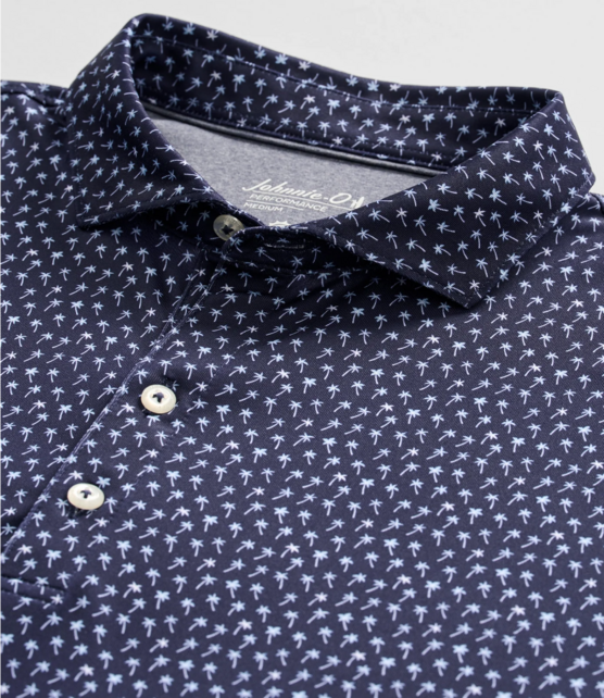 Johnnie O - Marina - Performance Jersey Polo - Navy