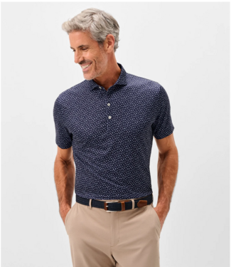 Johnnie-O Johnnie O - Marina - Performance Jersey Polo - Navy