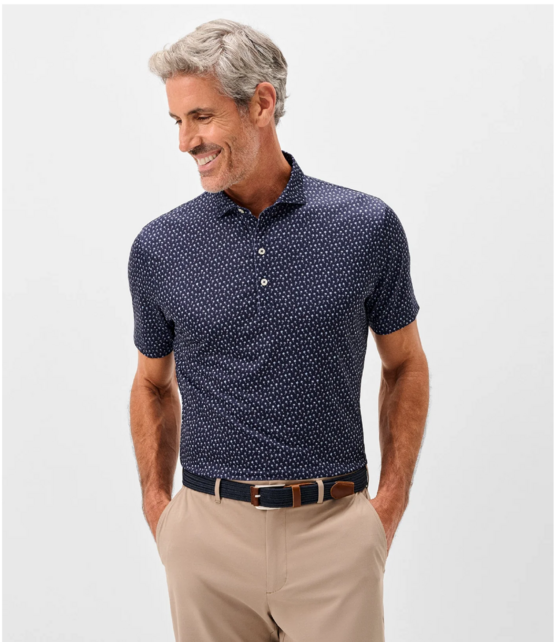 Johnnie O - Marina - Performance Jersey Polo - Navy