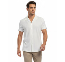 Sugar Aera S/S Camp Shirt - Cloud