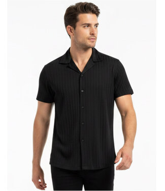 Sugar Aera S/S Camp Shirt - Black