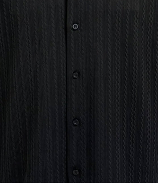 Sugar Aera S/S Camp Shirt - Black