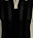 Sugar Kuval S/S Knit Polo - Black