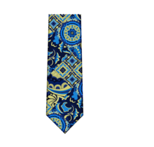 7 Downie St. Patterned Silk Tie - K22185