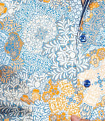 Au Noir Ashar Cotton Stretch Dress Shirt - Cobalt