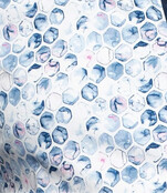 Au Noir Chroma Cotton Stretch Dress Shirt - Light Blue