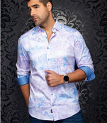 Au Noir Breeze Cotton Stretch Dress Shirt - Pink