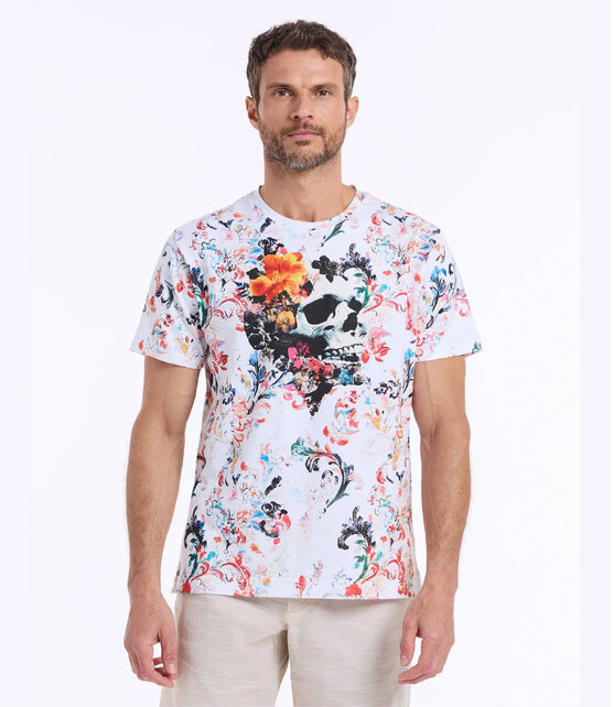 Robert Graham Deadly Blossom Classic T-Shirt - Multi