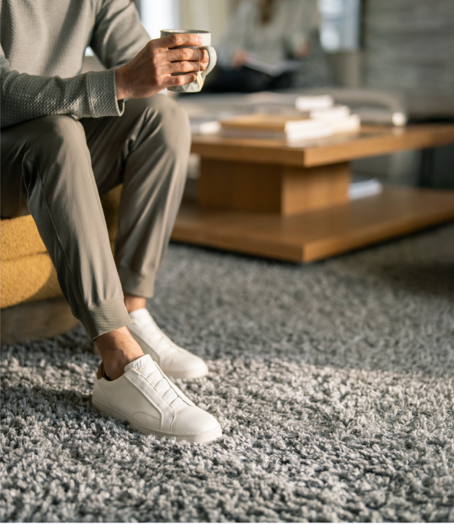 Florsheim Florsheim Monopoli  Elastic To Toe Sneaker - Cream