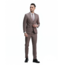 Tazzio Tazzio 3 Piece Check Suit - Rose
