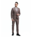 Tazzio Tazzio 3 Piece Check Suit - Rose