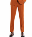 Tazzio Tazzio 1 Button Peak Lapel Pinstripe Suit - 3 Piece - Rust