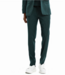 Tazzio Tazzio 1 Button Peak Lapel Pinstripe Suit - 3 Piece - Hunter