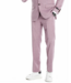 Tazzio Tazzio 2 Button Peak Lapel Pinstripe Suit - 3 Piece - Dusty Rose