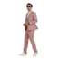 Tazzio Tazzio Pinstripe Double Breasted Suit - Pink