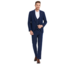 Tazzio Tazzio - 1 Button Windowpane Peak Lapel Suit - Blue
