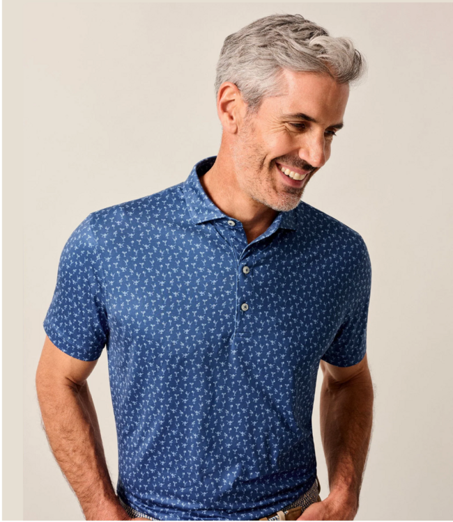 Johnnie-O Johnnie O - Pin Up - Featherweight Polo - Lake
