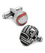 Baseball and Glove Antique Silver Cufflinks