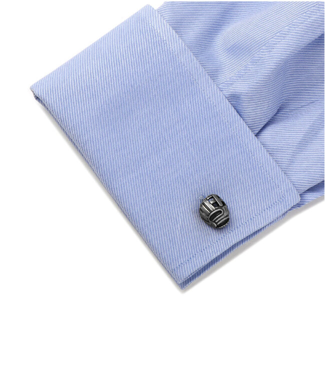 Baseball and Glove Antique Silver Cufflinks