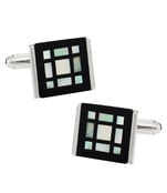 Mother of Pearl Window Cufflinks