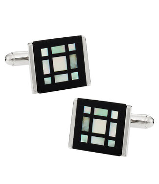 Mother of Pearl Window Cufflinks