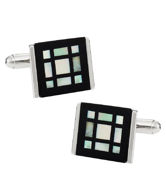 Mother of Pearl Window Cufflinks