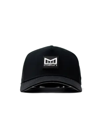 Melin Performance Snap Back - Odysea Stacked Hydro - Black