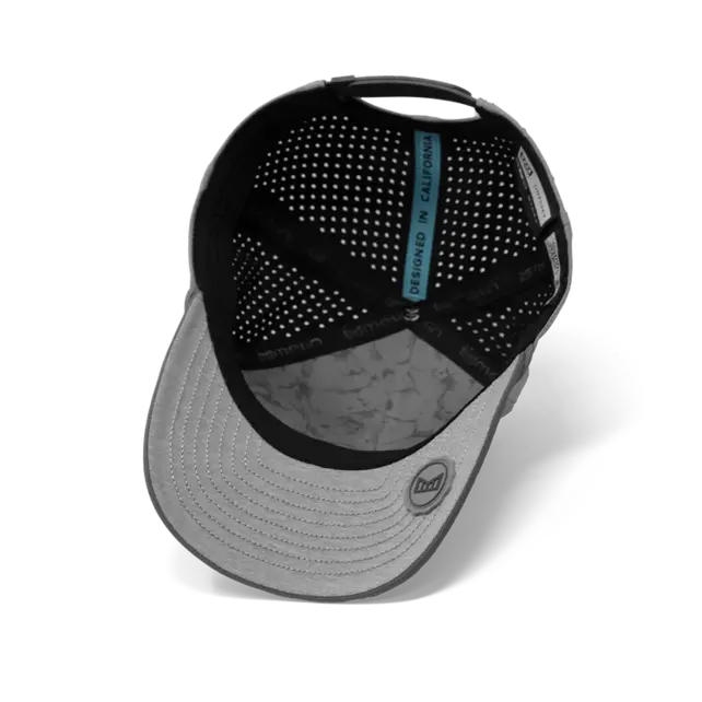 Melin Performance Snap Back-Hydro Odysea Rope Bulls Icon-Char/Blk