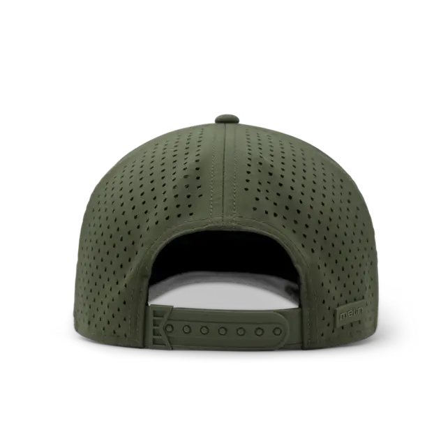 Melin Performance Snap Back - Odysea Stacked Hydro - Khaki