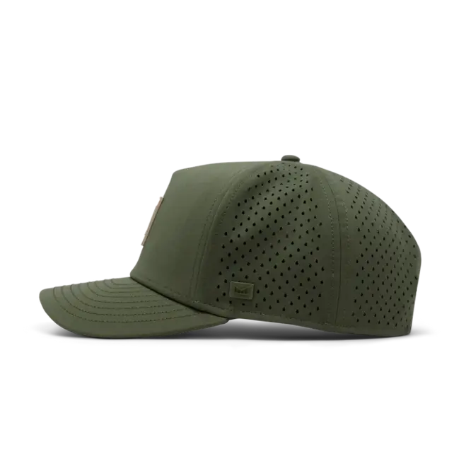 Melin Performance Snap Back - Odysea Stacked Hydro - Khaki
