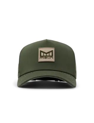 Melin Performance Snap Back - Odysea Stacked Hydro - Khaki