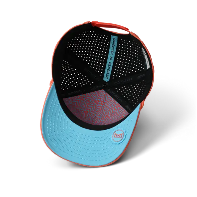 Melin Performance Snap Back - Hydro Odysea Rope Bulls Icon - Hot Coral