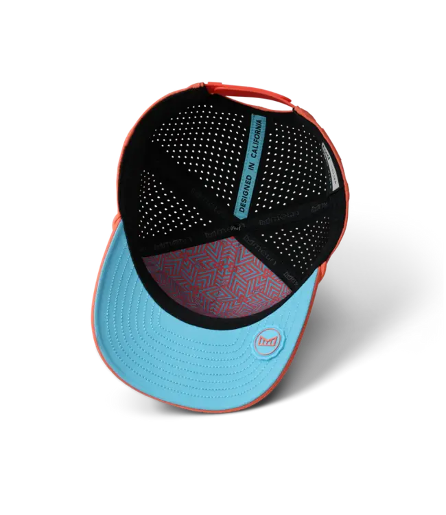 Melin Melin Performance Snap Back - Hydro Odysea Rope Bulls Icon - Hot Coral
