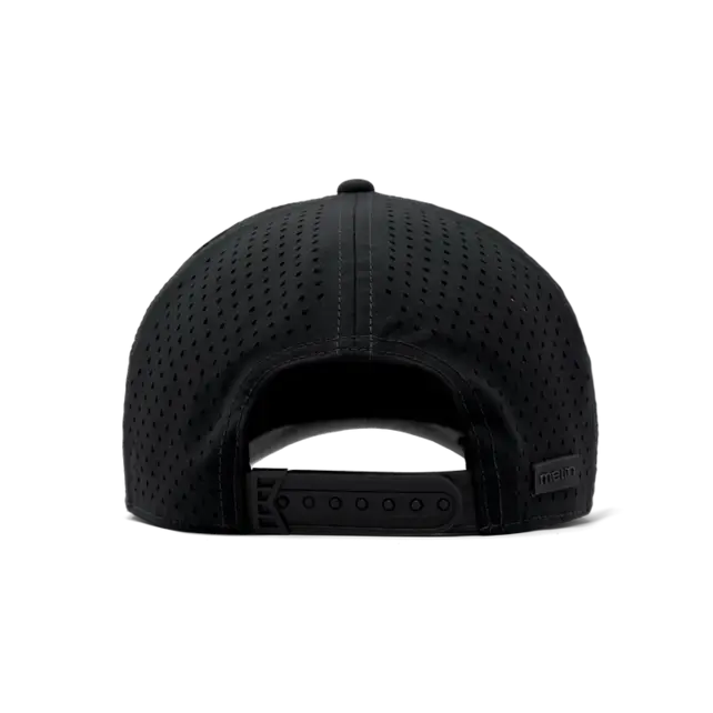 Melin Performance Snap Back - Odysea Stacked Hydro - Black/Gum