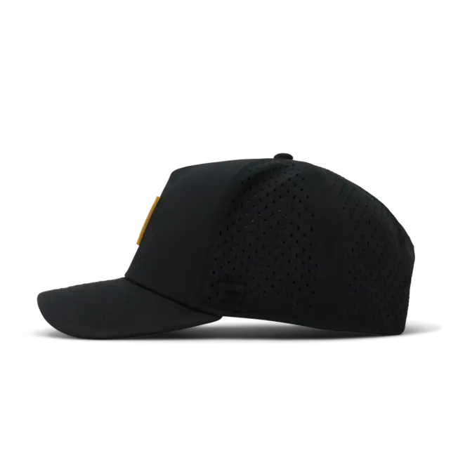 Melin Performance Snap Back - Odysea Stacked Hydro - Black/Gum