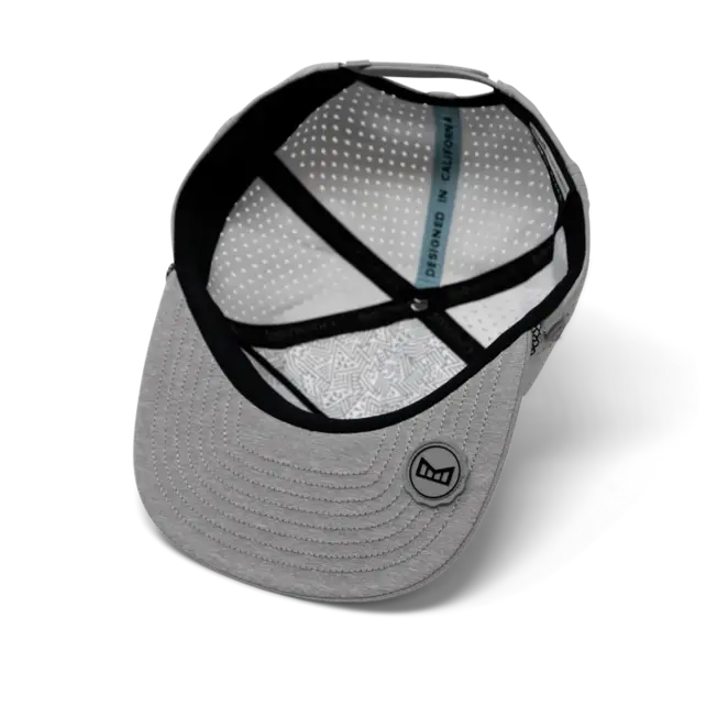 Melin Performance Snap Back - Hydro Coronado Brick - Heather Grey