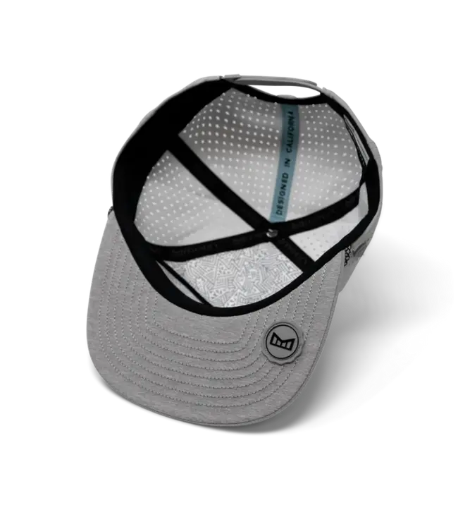 Melin Melin Performance Snap Back - Hydro Coronado Brick - Heather Grey