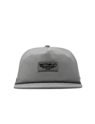 Melin Performance Snap Back - Hydro Coronado Brick - Heather Grey