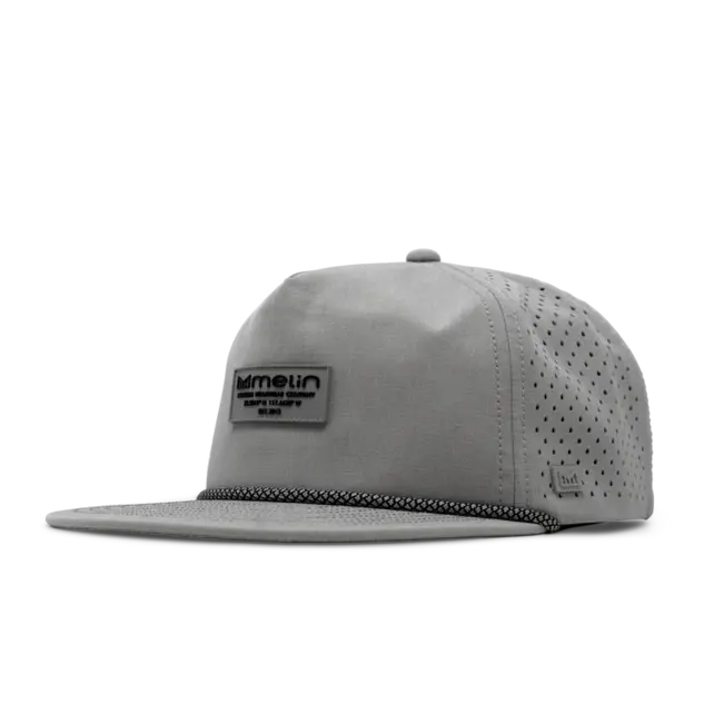 Melin Performance Snap Back - Hydro Coronado Brick - Heather Grey