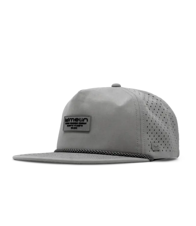 Melin Melin Performance Snap Back - Hydro Coronado Brick - Heather Grey