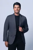 7 Downie St. Nero Dobby Stretch Sport Coat - Grey/Black
