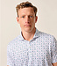 Johnnie-O Johnnie - O - Performance Jersey Polo - Manhatty - White