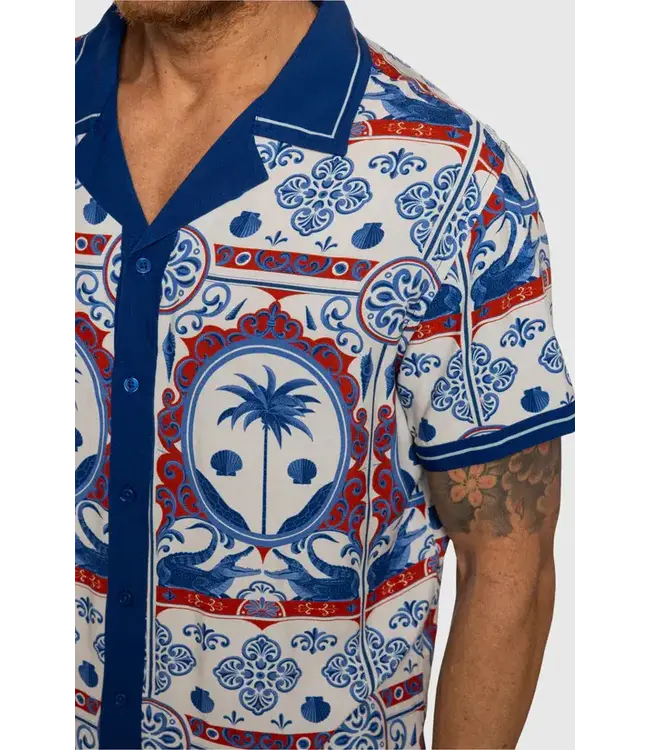 TEAMLTD TEAMLTD Vice Button-Up - Blue Cordoba